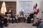 رئيس البرلمان العراقي يلتقي السفير الايراني في بغداد ويبارك ذكري انتصار الثورة الاسلامية