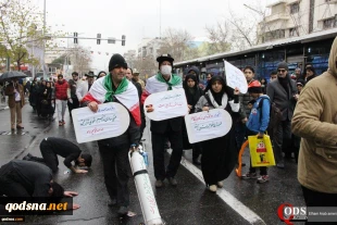 گزارش میدانی قدسنا از شکوه چهلمین سالگرد انقلاب اسلامی/ سالی که متفاوت تر از تمامی سالها بود/ گله مند اما عاشق این مکتب! 2