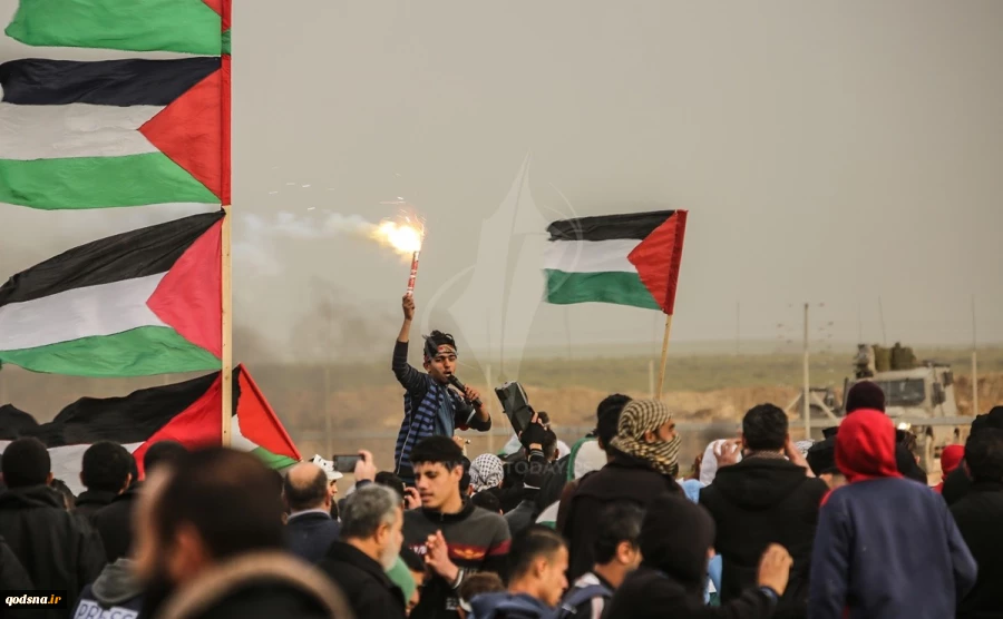 حضور باشکوه فلسطینی در چهل و هفتمین راهپیمایی بازگشت 2