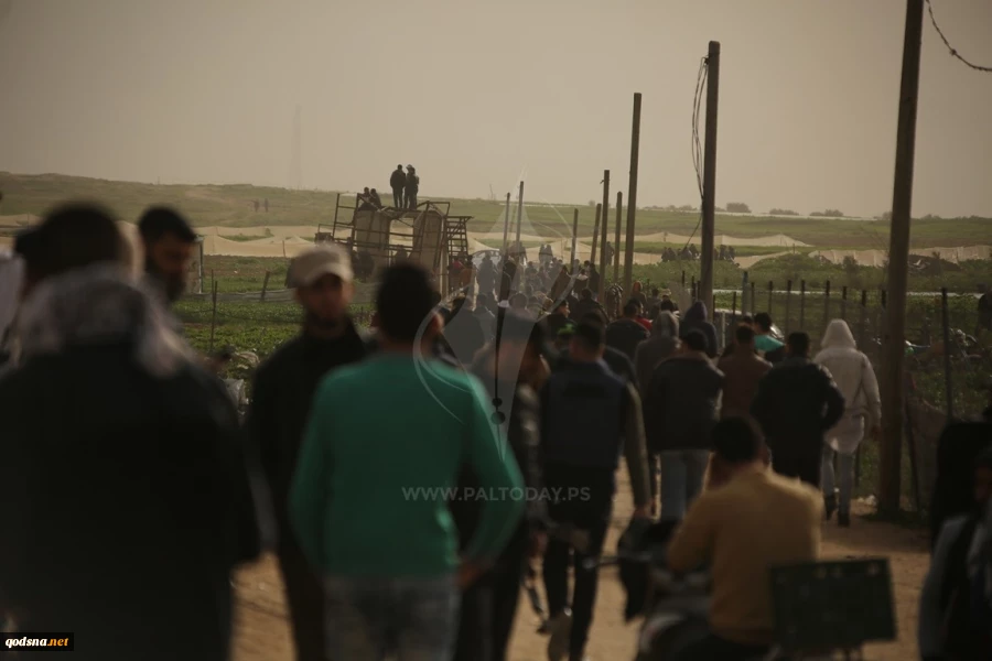 حضور باشکوه فلسطینی در چهل و هفتمین راهپیمایی بازگشت 9