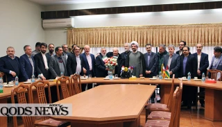 در مراسم چهلمین سالگرد تسخیر سفارت رژیم صهیونیستی عنوان شد؛

صلاح الزواوی: من سفیر فلسطین نیستم، رهبر انقلاب نماینده واقعی فلسطین هستند
امرودی: در چهل سالگی انقلاب اسلامی شاهد تحقق وعده‎‌های امام خمینی (ره) هستیم
شیخ الاسلام : پیروزی انقلاب اسلامی در واقع پیروزی راه حل فلسطینی‌ها بود
ابوشریف: مساله افتتاح سفارت فلسطین تنها تعویض پرچم نبود بلکه مساله یک تفکر بود