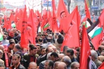 مراسم جشن پنجاهمین سالگرد تاسیس جبهه دموکراتیک برای آزادی فلسطین 6