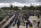 صف آرایی اهالی قدس در برابر رژیم صهیونیستی در جمعه «شکست ممنوعیت»