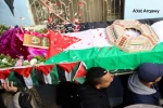 تشییع باشکوه پیکر شهید 16 ساله فلسطینی در رام الله 2