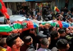 Funerals Held for Palestinians Killed in Clashes in West Bank City of Nablus
 3