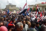 تظاهرات ساکنان جولان اشغالی سوریه در اعتراض به تصمیم اخیر ترامپ 2