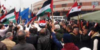 تظاهرات ساکنان جولان اشغالی سوریه در اعتراض به تصمیم اخیر ترامپ 4