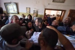 مراسم وداع با شهید "عبد الله عبد العال" در شهر رفح واقع در غزه 2