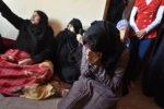 مراسم وداع با شهید "عبد الله عبد العال" در شهر رفح واقع در غزه 2
