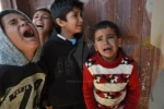 مراسم وداع با شهید "عبد الله عبد العال" در شهر رفح واقع در غزه 2