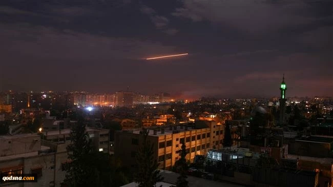 Syria says its air defenses intercept several Israeli projectiles
 2