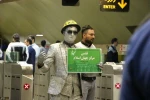 معرص صور تحت عنوان نحو القدس فی مترو العاصمة الإیرانیة 2