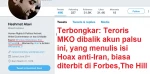 The Intercept Bongkar: Tweeter MKO Pasok AS dengan Hoax tentang Iran
 2