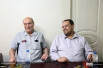 دیدار نمایندگان جنبش جهاد و جبهه مردمی با دکتر مصطفوی در جمعیت دفاع از ملت فلسطین 3