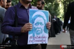طهران.. احتجاجات طلابية أمام السفارة النيجيرية للمطالبة بالإفراج عن الشيخ زكزاكي
 4