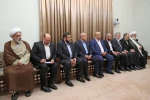 قائد الثورة يستقبل وفدا من حركة حماس برئاسة صالح العاروري 2
