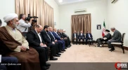 دیدار نایب رئیس دفتر سیاسی جنبش مقاومت اسلامی فلسطین (حماس) با رهبر انقلاب 4