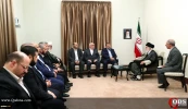 Visit of Vice President of the Political Bureau of the Palestine Islamic Resistance Movement (Hamas) with the leader of the revolution 3