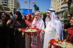 مسيرة بغزة لإحياء يوم الزي الفلسطيني 6