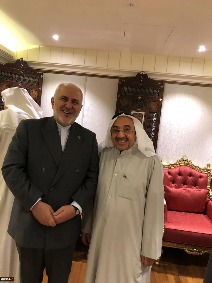 Meeting with Dr. Zarif, members of the Iranian-Kuwaiti Friendship Association 7