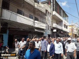 تظاهرات اعتراض آمیز آوارگان فلسطینی در اردوگاه های کارگری جنوب لبنان+ تصاویر