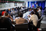 دیدار میهمانان سوم اجلاس بین المللی همبستگی با نوجوانان و جوانان فلسطینی با یادگار حضرت امام (ره) 3