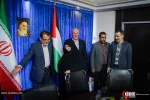 دیدار میهمانان سوم اجلاس بین المللی همبستگی با نوجوانان و جوانان فلسطینی با یادگار حضرت امام (ره) 4