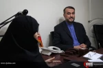 دیدار دکتر امیرعبدالهیان از مجموعه خبرگزاری قدس 5