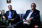 دیدار دکتر امیرعبدالهیان از مجموعه خبرگزاری قدس 32