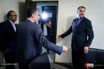 أمیر عبداللهیان یزور وکالة القدس للأنباء وجمعیة الدفاع عن الشعب الفلسطینی 3