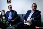 أمیر عبداللهیان یزور وکالة القدس للأنباء وجمعیة الدفاع عن الشعب الفلسطینی 5