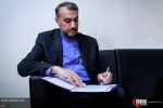 أمیر عبداللهیان یزور وکالة القدس للأنباء وجمعیة الدفاع عن الشعب الفلسطینی 7