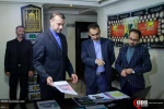 أمیر عبداللهیان یزور وکالة القدس للأنباء وجمعیة الدفاع عن الشعب الفلسطینی 11