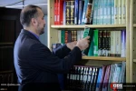 أمیر عبداللهیان یزور وکالة القدس للأنباء وجمعیة الدفاع عن الشعب الفلسطینی 13