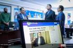 أمیر عبداللهیان یزور وکالة القدس للأنباء وجمعیة الدفاع عن الشعب الفلسطینی 16