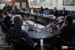 At a press conference on 