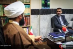 دیدار مدیرعامل خبرگزاری قدس و معاون دبیرکل جمعیت دفاع از ملت فلسطین با امام جمعه شهر قدس 3