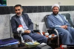 دیدار مدیرعامل خبرگزاری قدس و معاون دبیرکل جمعیت دفاع از ملت فلسطین با امام جمعه شهر قدس 5