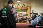 دیدار مدیرعامل خبرگزاری قدس و معاون دبیرکل جمعیت دفاع از ملت فلسطین با امام جمعه شهر قدس 9