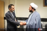 دیدار مدیرعامل خبرگزاری قدس و معاون دبیرکل جمعیت دفاع از ملت فلسطین با امام جمعه شهر قدس 17
