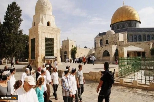 تعرض مجدد شهرک‌نشینان صهیونیست به مسجدالاقصی 2