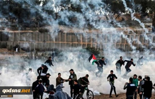 زخمی شدن ده‌ها فلسطینی در هشتاد و چهارمین راهپیمایی بازگشت