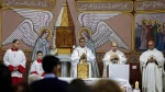 Some Palestinian Christians attend midnight mass in Gaza
 2