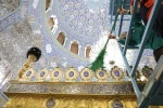 گل آرایی حرم حضرت زینب سلام الله علیها با بیش از ۲۵۰۰۰ شاخه گل اهدایی بانیان ایرانی  11