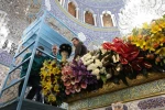 گل آرایی حرم حضرت زینب سلام الله علیها با بیش از ۲۵۰۰۰ شاخه گل اهدایی بانیان ایرانی  14