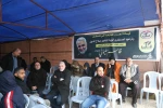 فصائل فلسطينية تقيم خيمة عزاء للواء سليماني 4