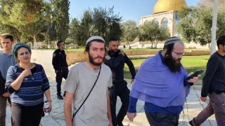 اخبار فلسطین/
یورش صدها شهرک نشین صهیونیست به مسجدالاقصی/ ادامه هتک حرمت قبله نخست مسلمانان/ کمیته راهپیمایی بازگشت: اسرائیل مانع ورود فعالان بین المللی به غزه شد