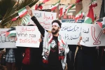 تجمع مردم در تهران در ارتباط با معامله قرن 8