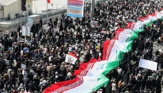 بدء مسيرات الاحتفاء بذكرى انتصار الثورة الاسلامية في ايران