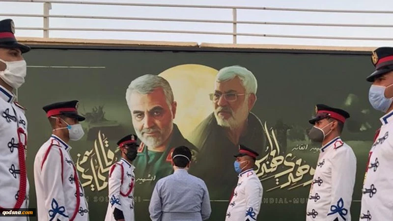 Prasasti Syahid Soleimani di Bandara Baghdad Diresmikan
 2